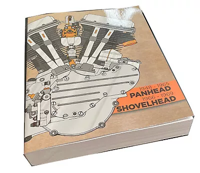 Panhead & E Shovelhead Service And Parts Manual FL 1948-1969 Pan Shovel 4-Speed • $33.06