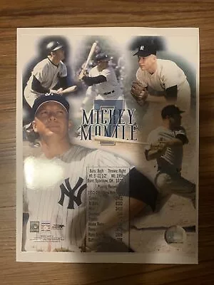 MICKEY MANTLE ~ 8x10 Color Photo Picture Collage ~ New York Yankees MLB🔥👀⚾️ • $9.99