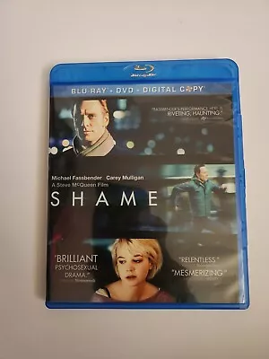 Shame (Blu-ray/ DVD) 2011 Fassbender Mulligan Drama Rare Oop • $18.99