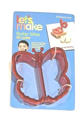 £2.99 • Buy Kitchen Craft Butterfly Sandwich Cutter (Cookie/ Cake/ Toast Cutter)