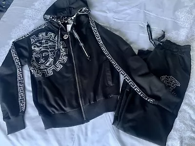 £45 • Buy Medusa Head Style Tracksuit Ladies/girls Blingy Sparkly Black
