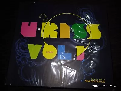 U-Kiss 1st Album Volume 1 New Generation CD New Sealed K-POP KPOP Rare OOP UKISS • $59.90