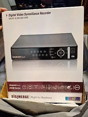Digimerge-DH204501DVR 4 Channel 500GB Touch Series DVR/NO POWER CORD • $260