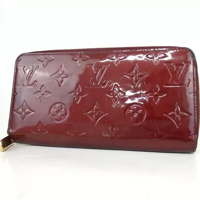 Authentic LOUIS VUITTON M91536 Vernis Zippy Wallet Purse Patent Leather[Used] • $0.99