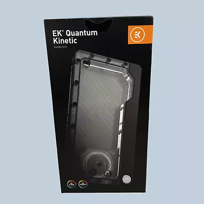 EK Quantum Kinetic FLT 240 D5 PWM D-RGB PLEXI Reservoir/Pump Combo • $220