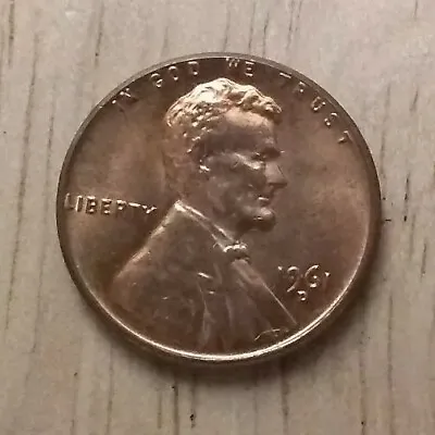 1961-D  Uncirculated Lincoln Memorial Red Cent • $1.19