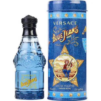 Blue Jeans Man By Versace 2.5oz EDT For Men NEW In Box • $29.90