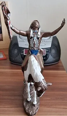 Native American Indian Statue • £40