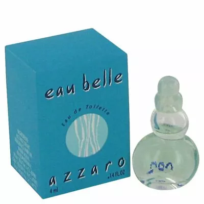 EAU BELLE D'AZZARO By Azzaro .14 Oz EDT Splash Women's Perfume Mini New NIB • $8.99