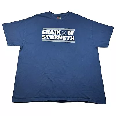 Vintage Y2K Chain Of Strength True Til Death T-Shirt Sz XXL Youth Of Today • $49.99
