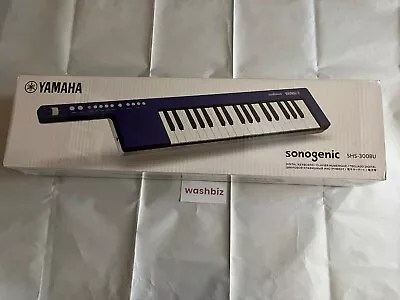 YAMAHA SHS-300BU SonoGenic Mini Keytar Blue 37Keys With Strap USB New • $153.90