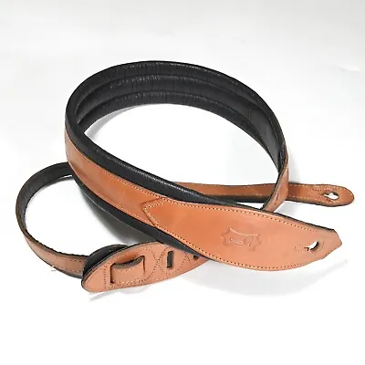 Levy's Vintage Padded Genuine Leather Guitar Strap • $39