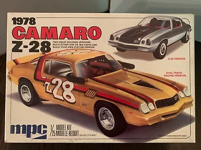 1/25 MPC 1978 Chevy Camaro Z28 Model Kit #1-7819 Factory Sealed Vintage!! • $129