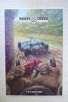 £70 • Buy Goodwood Festival Of Speed 2006 Poster. Artist Proof Signed By Peter Hearsey