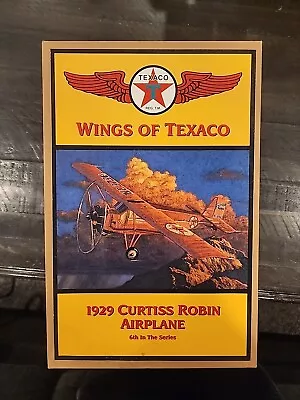 Wings Of Texaco 1929 Curtis Robin Airplane 6th In Series • $24.99