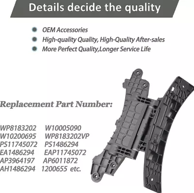 Front Load Washer Door Hinge For Maytag MHWE300VW12 MHWE450WW00 MHWE500VW11 • $45.99