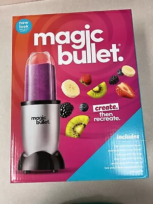 New Sealed Magic Bullet 11 Piece Set Blender & Mixer Small Silver  • $30