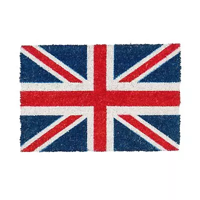 Coir Door Mat Natural Coconut Indoor Outdoor Welcome Mats 60 X 40cm Union Jack • £10