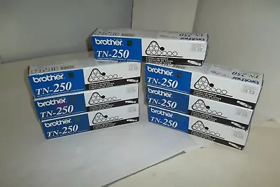 LOT-7 Brother TN-250 Black Toner Cartridge 2.2K For MFC-4800 Fax-3800 2900  NEW • $189.75