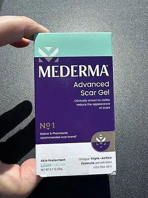 Maderma Advanced Scar Gel .7 Oz. Exp. 2024 Stretch Marks Scars Skin ￼ • $5.99