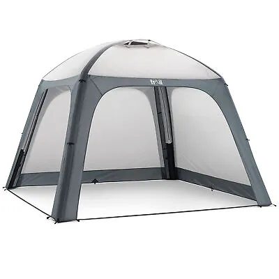 Trail Air Shelter Inflatable Gazebo With Detachable Sides Event Garden Camping • £274.99