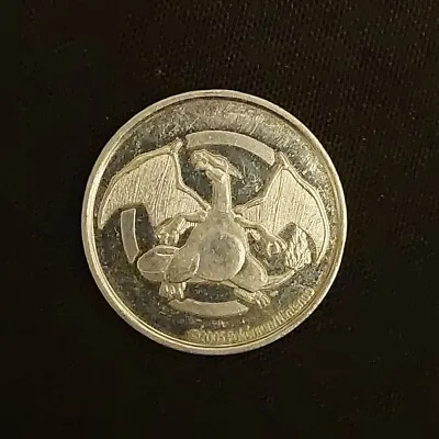 Pokemon 2005 Charizard World Championships Metal Tone Coin Play League Promo • $79.95