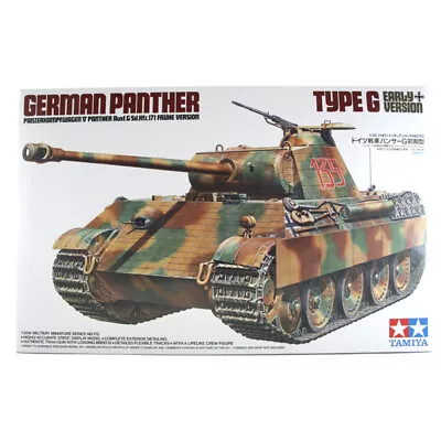 Tamiya 1/35 German Panther Type G Early Version Model Kit 35170 • £29.99