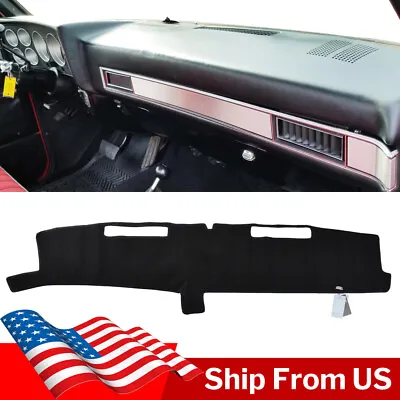 For Chevy Silverado C10 C20 C30 1981-1987 Dashmat Dashboard Cover Dash Mat Pad • $17.99