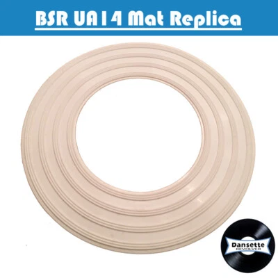 £32 • Buy Turntable Mat For BSR UA14 - Dansette Record Player, Bush, Fidelity, Alba, Etc,
