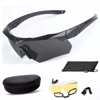 $23.22 • Buy NEW Bulletproof Glasses Outdoor Sport Eyewear Tactical Goggles Shooting