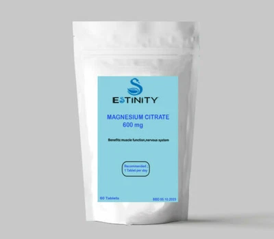£6.99 • Buy Magnesium Citrate 600mg  Capsules High Strength