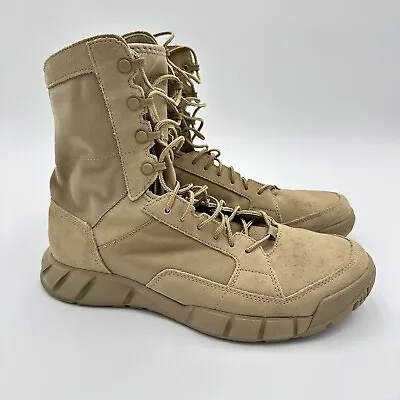 Oakley Light Assault Military Boots Men's Sz 10 Desert Tan Combat Boot 11188-86W • $64.99