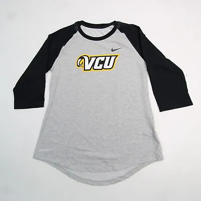 VCU Rams Nike Nike Tee Long Sleeve Shirt Women's Gray/Black New • $9.80