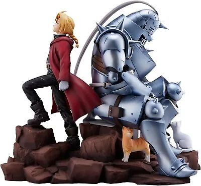 PROOF FULLMETAL ALCHEMIST Figure Eedward Elric Alphonse Brother Set 250mm F/S • $529.98