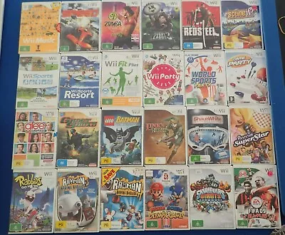 Assorted Pre-loved Wii Games • $7