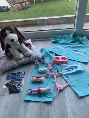 £12.99 • Buy Dog And Vet Play Set, Puppy, Outfit, Medical Equipment