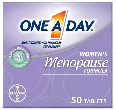 One A Day Women's Menopause Formula Multivitamin Supplement 50 Count • $34.56