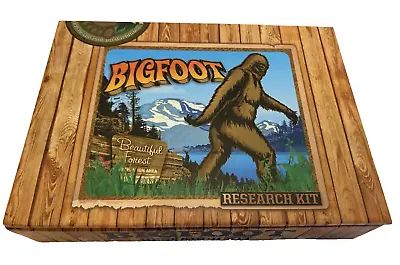 Bigfoot Research Kit In A Box Journal Stickers Map ID Card Magnifier Marker • £14.24