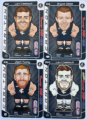 2016 Teamcoach Footy Pop Ups Team Sets -Carlton  (4) • $12