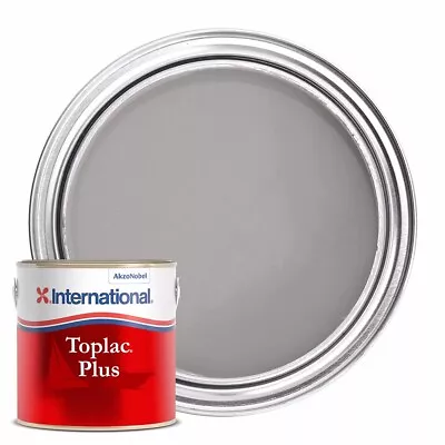 International Toplac Plus 750ml Atlantic Grey 289 Boat Dinghy Marine Paint • £39.99