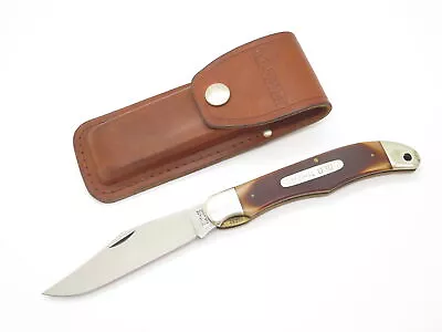 Vintage Schrade USA 125OT Mustang Old Timer Delrin Folding Hunter Knife • $134.95