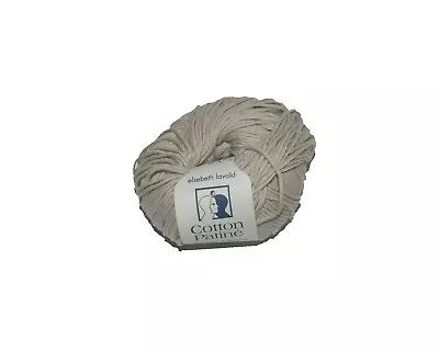  Elsebeth Lavold Yarn Cotton Patine 100% Cotton 50gr 110 M  Color 02  • $4.50