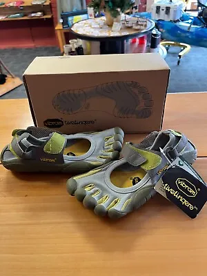 Vibram FiveFingers W119 Sprint Size 36/W's US 6.5-7 New Slate/Palm/Lichen • $48