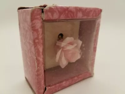 ❤️ Vintage Russ Moments And Memories Light Pink Rose Pin Brooch In Box  • $12.95