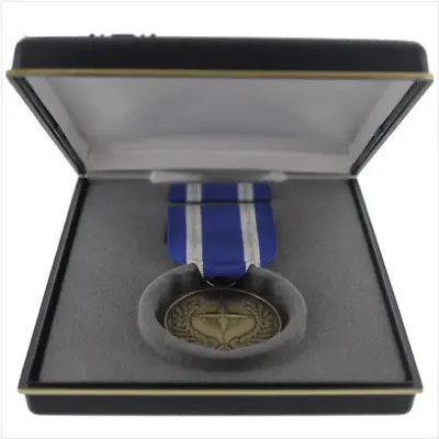 Genuine U.s. Medal Presentation Set: Nato Non Article 5 Medal For Afghanistan • $27.95