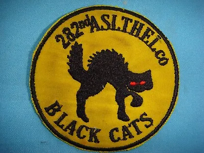 VIETNAM WAR PATCH US 282nd ASSAULT HELICOPTER Co BLACK CATS • $12.98