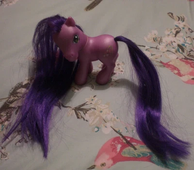 £4.49 • Buy My Little Pony G3 Wysteria Custom Alternate Rehair Purple Hair Combined P&P