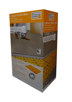 $524.99 • Buy Schluter DITRA HEAT DHEKRT12056 37.5 SF120V KIT