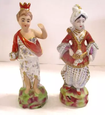 Pair Of Vintage Mottahedeh Design Porcelain Figurines • $109.99