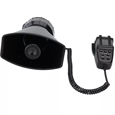 12V 7 Sound Loud Car Alarm Fire Horn Siren PA Speaker MIC System • $27.51